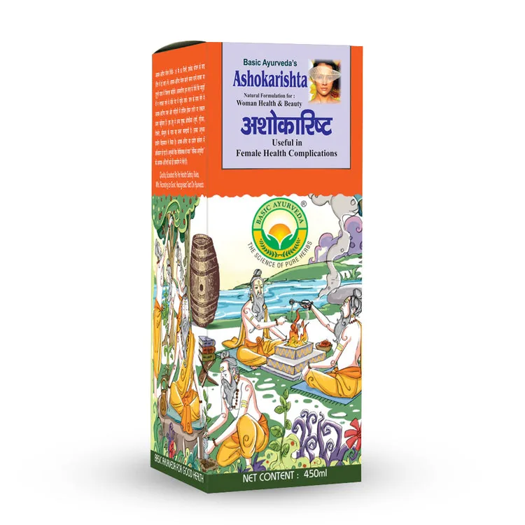 Basic Ayurveda Ashokarishta | Herbal Tonic for Women | Reproductive Health & Hormonal Balance Support-3