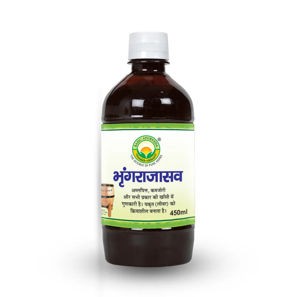 Basic Ayurveda Bhringarajasava | Traditional Herbal Tonic | Hair & Liver Support-2