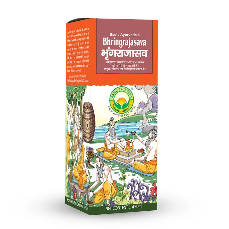 Basic Ayurveda Bhringarajasava | Traditional Herbal Tonic | Hair & Liver Support-3