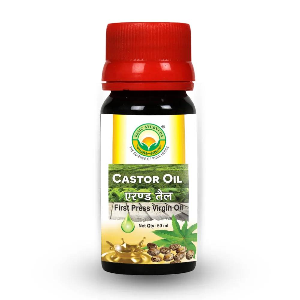Basic Ayurveda Castor Oil | Pure Cold-Pressed Erand Tail | Multi-Purpose Nourishing Formula-3