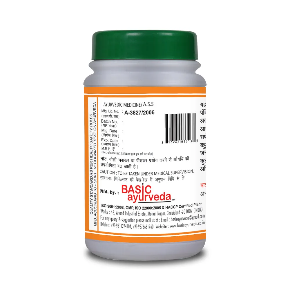 Basic Ayurveda Dhatri Loh Tablet | Ayurvedic Iron Formula | Digestive & Vitality Support-3
