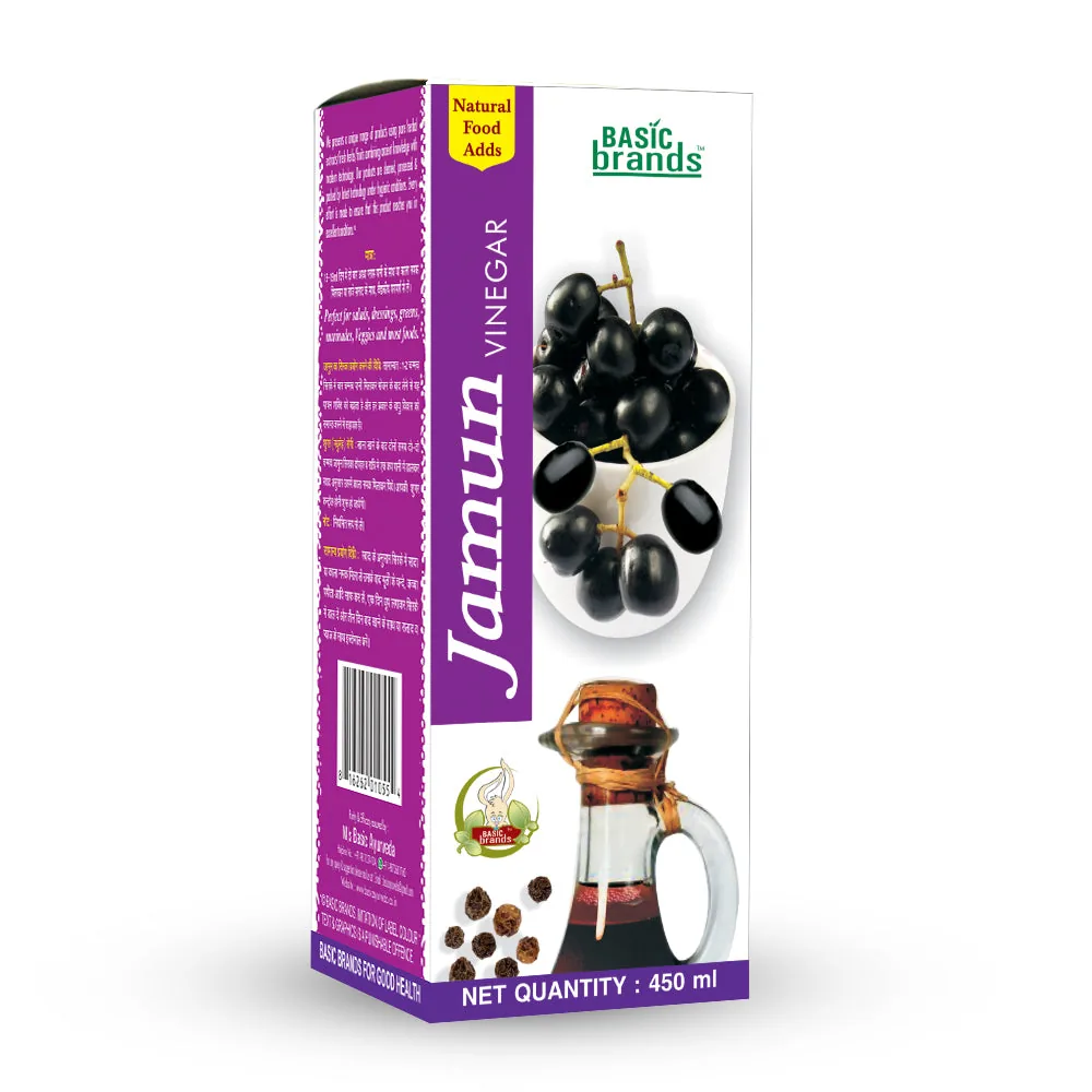Basic Ayurveda Jamun Vinegar | Natural Fermented Sirka | Digestive & Blood Sugar Support-3