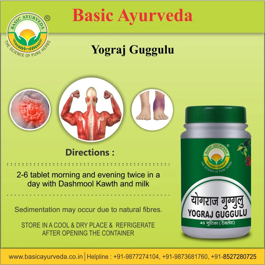 Basic Ayurveda Kaishor Guggulu | Traditional Joint Support | Natural Blood Purifier-4