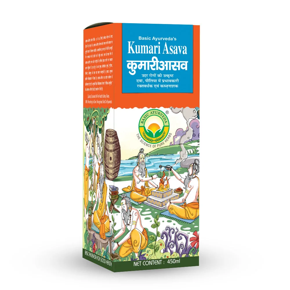 Basic Ayurveda Kumari Asava | Ayurvedic Digestive & Liver Tonic | Natural Aloe Vera Fermented Liquid-3