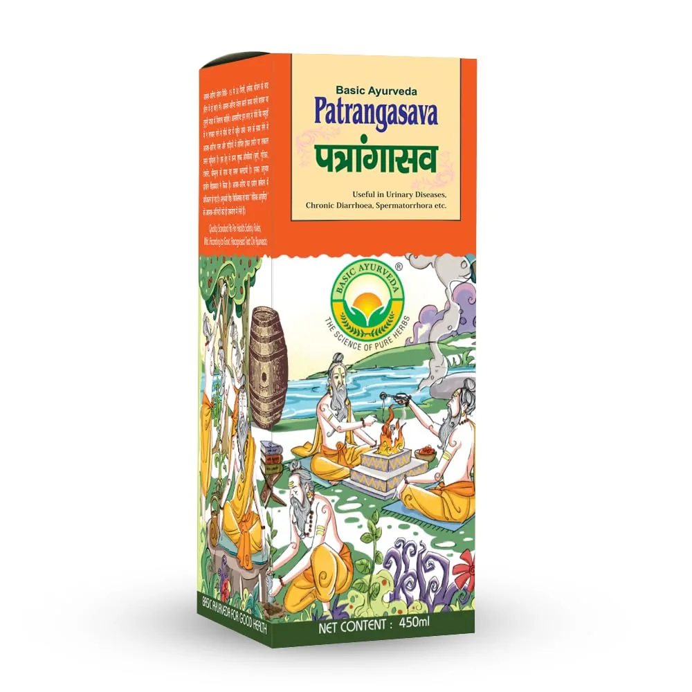 Basic Ayurveda Patrangasava | Herbal Uterine Tonic | Women's Wellness & Digestive Support-2