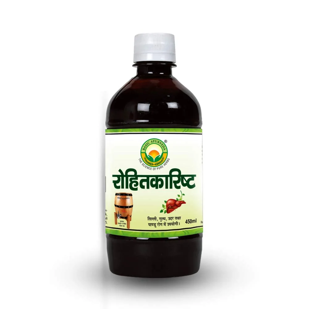 Basic Ayurveda Rohitakarishta | Ayurvedic Fermented Tonic | Liver and Spleen Support-3