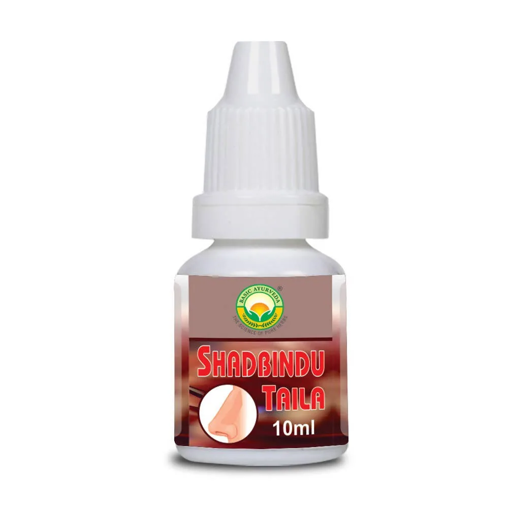 Basic Ayurveda Shadbindu Taila | Traditional Nasal Drops | Sinus & Headache Relief-2