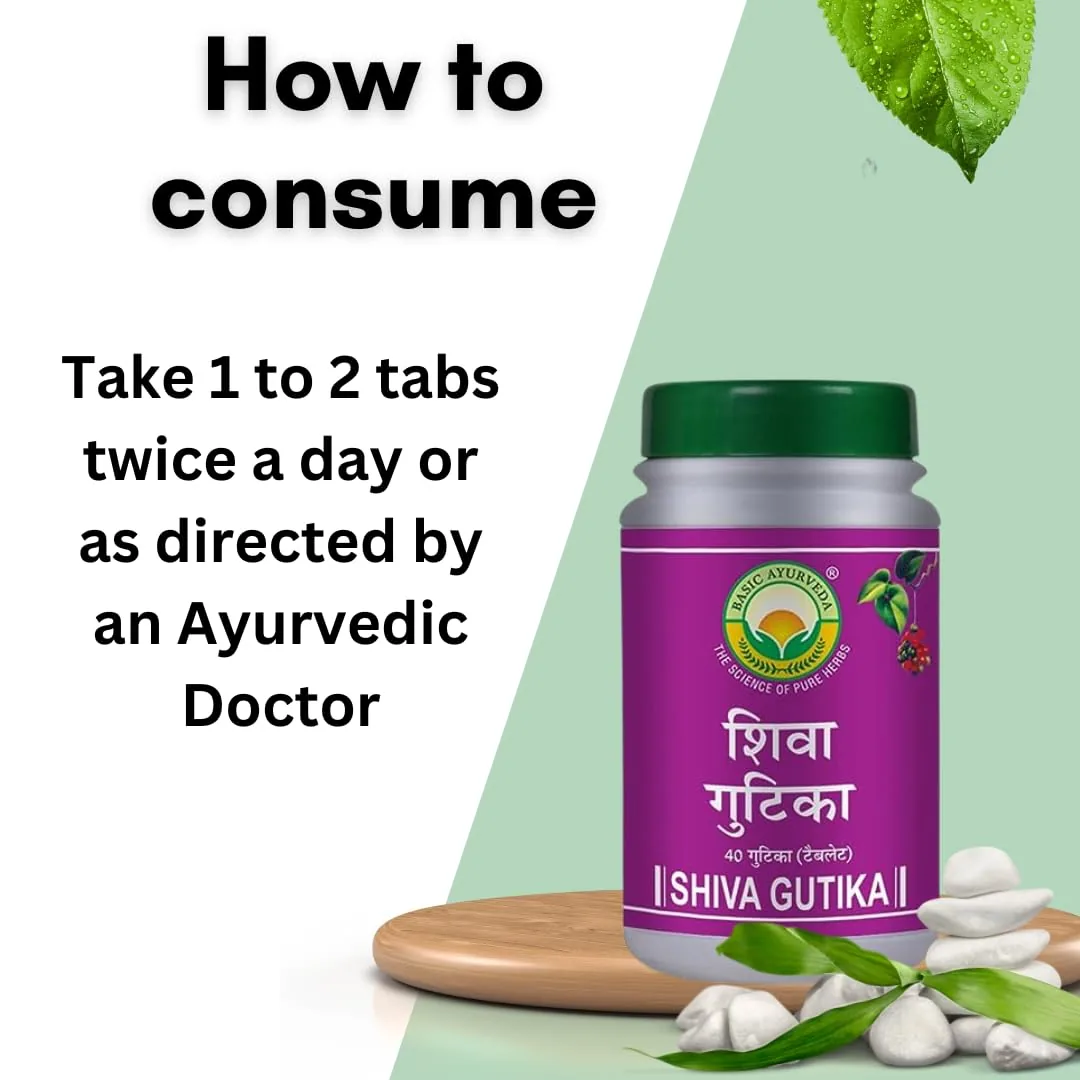 Basic Ayurveda Shiva Gutika | Traditional Shilajit Herbomix | Vitality & Metabolic Support-6