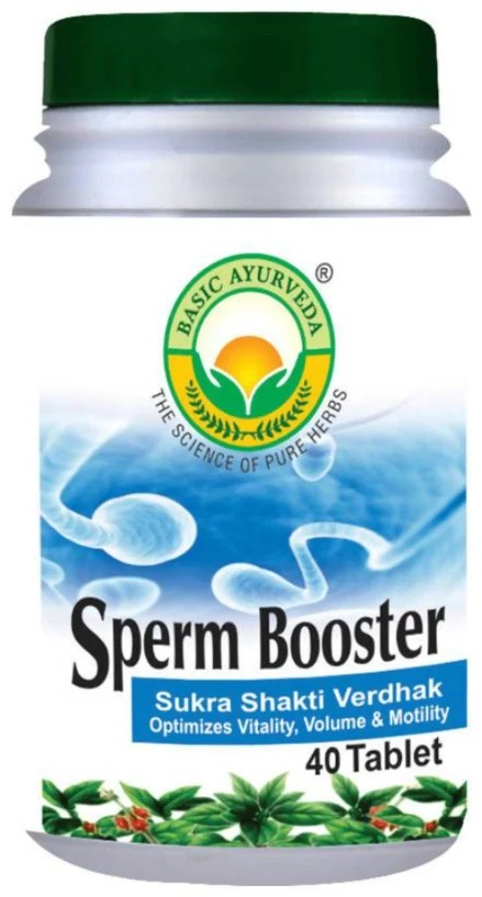 Basic Ayurveda Sperm Booster Tablets | Ayurvedic Men's Vitality Supplement | Natural Semen Quality Support-2