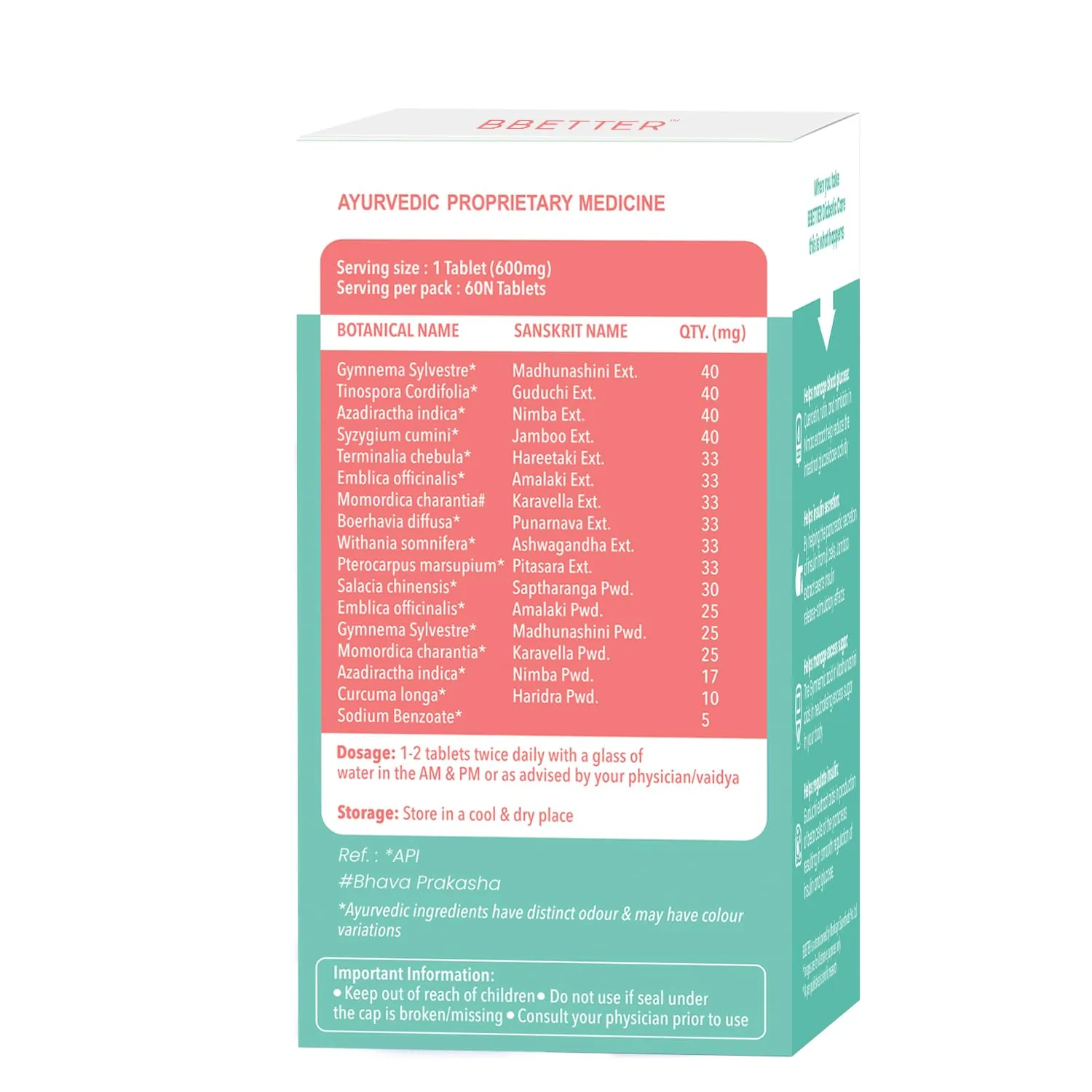 BBetter Veda Diabetic Care Capsules | Ayurvedic Blood Sugar Support | Natural Metabolic Wellness Formula-2