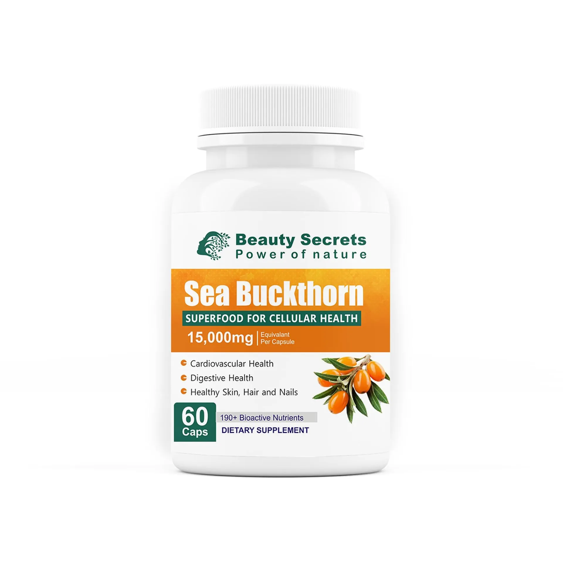 Beauty Secrets Himalayan Sea Buckthorn Capsules