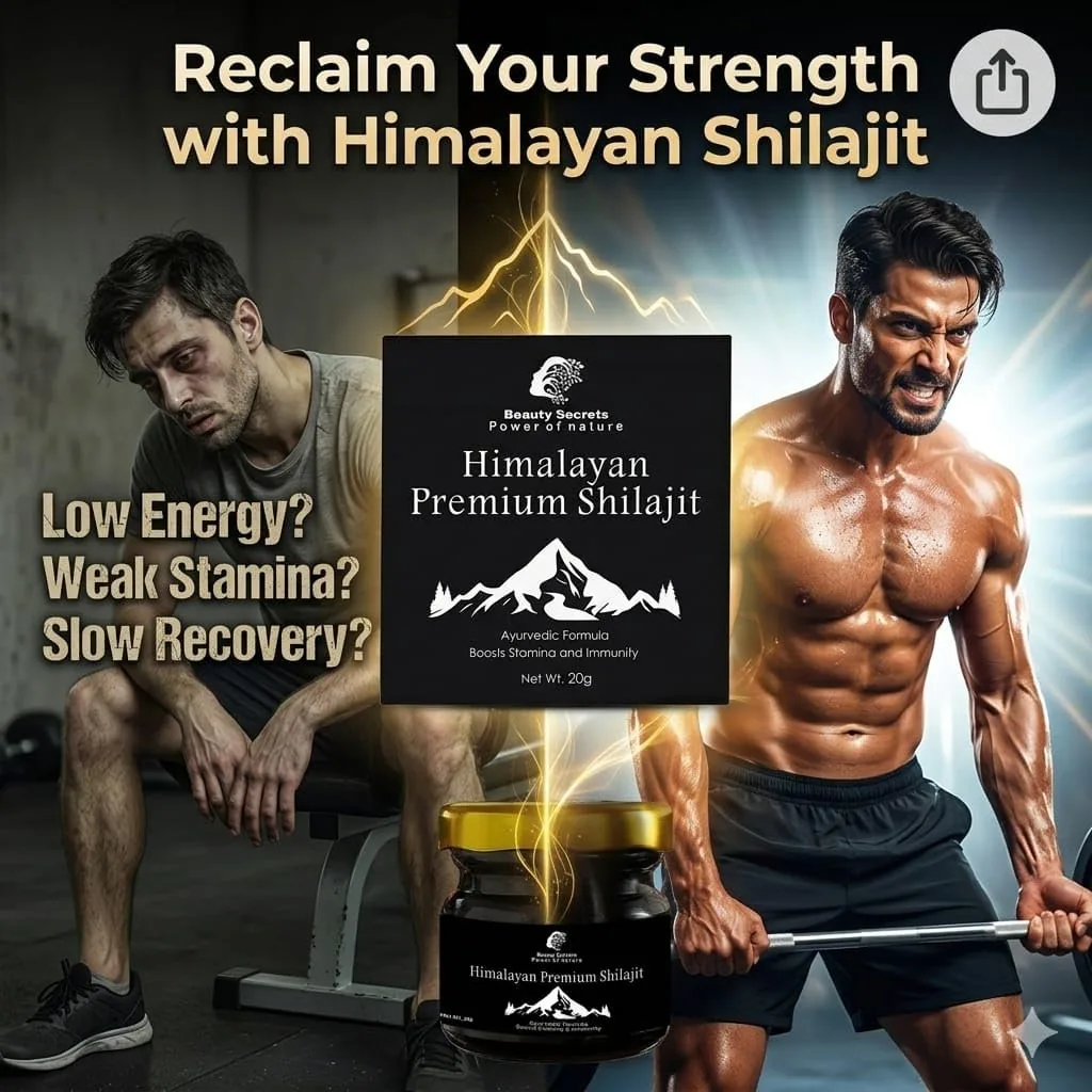 Beauty Secrets Pure Himalayan SJ Resin | Authentic Shilajit | Natural Energy & Vitality Booster-3