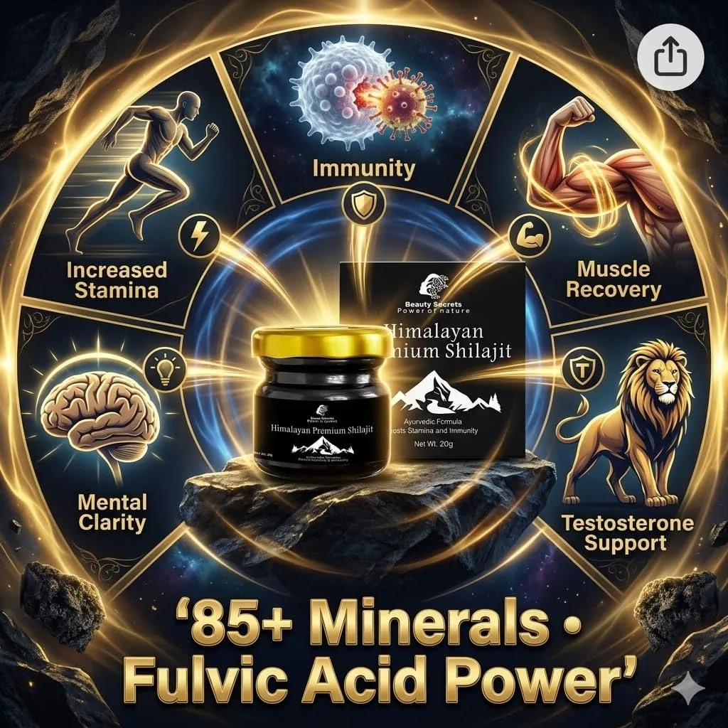Beauty Secrets Pure Himalayan SJ Resin | Authentic Shilajit | Natural Energy & Vitality Booster-4