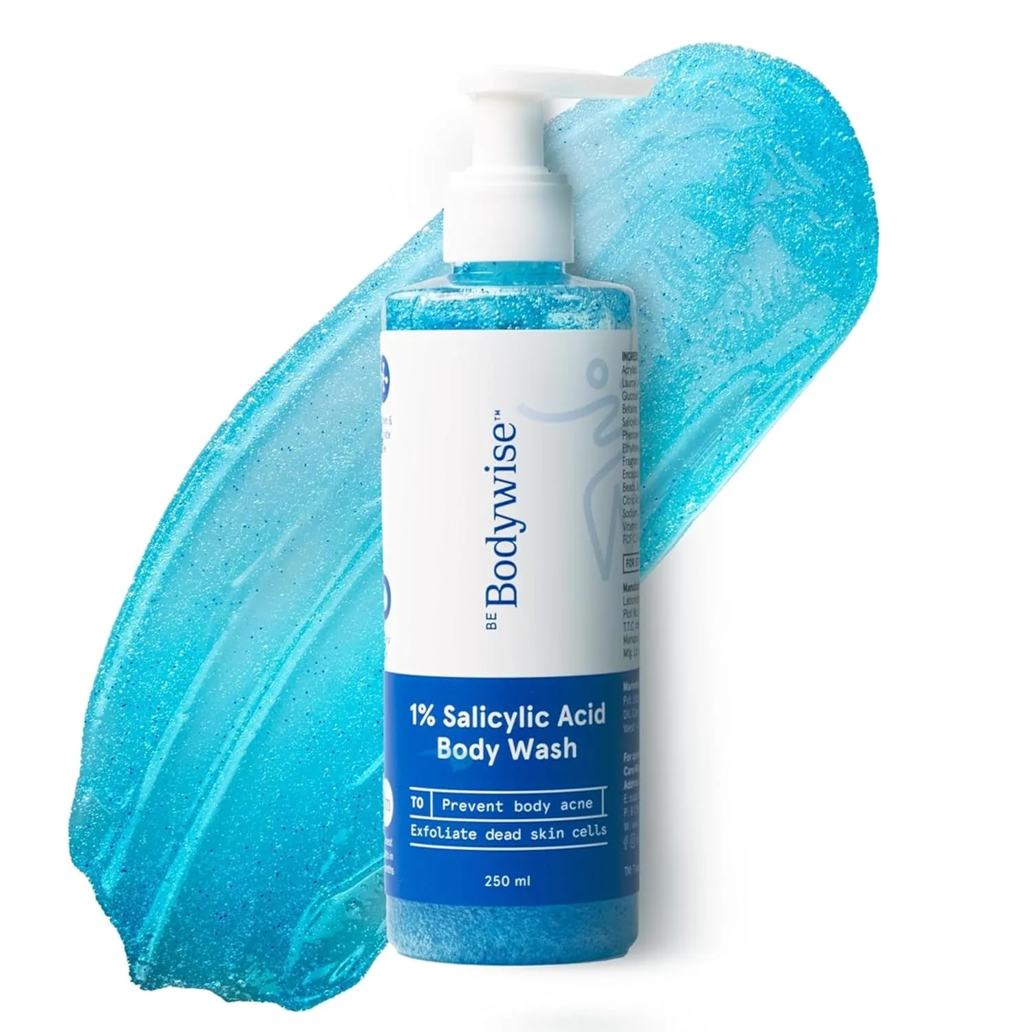 BeBodywise 1% Salicylic Acid Body Wash | Exfoliating Shower Gel | Clear Skin Formula-1