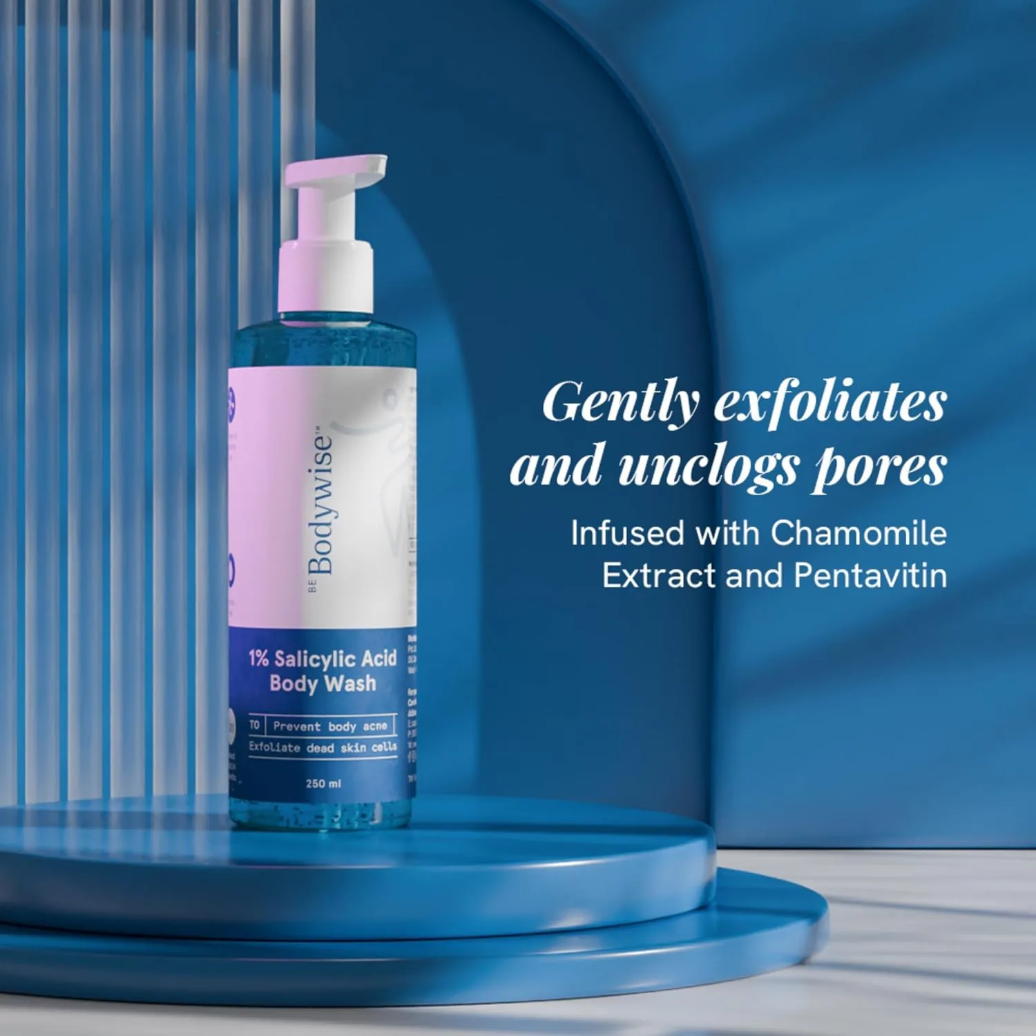 BeBodywise 1% Salicylic Acid Body Wash | Exfoliating Shower Gel | Clear Skin Formula-2