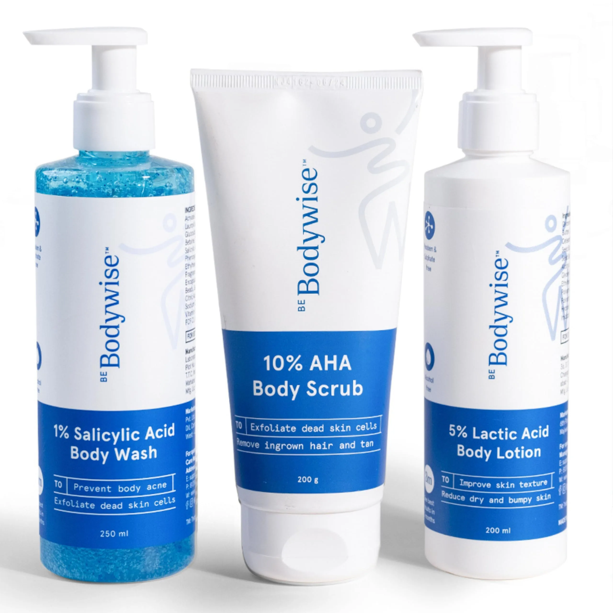 BeBodywise Strawberry Skin Pack Kit | Body Care | For Smooth Skin BeBodywise Strawberry Skin Pack Kit | Body Care | For Smooth Skin - Combo (250 ml + 200 ml + 200 gm)