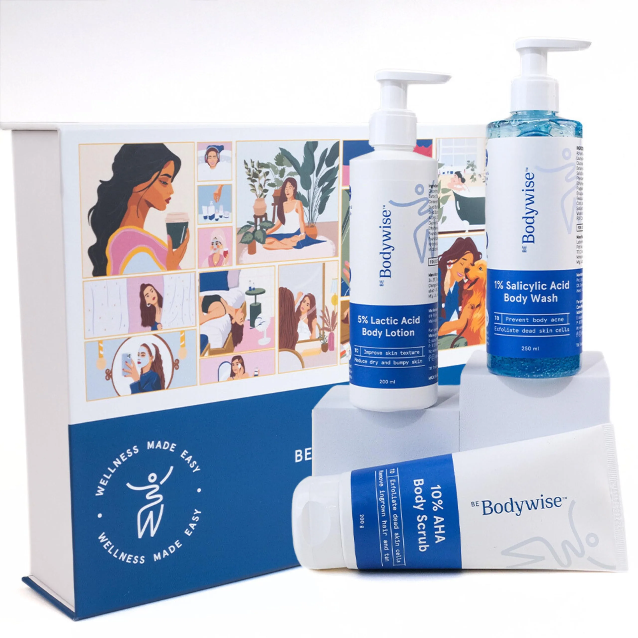 BeBodywise Strawberry Skin Pack Kit | Body Care | For Smooth Skin-3