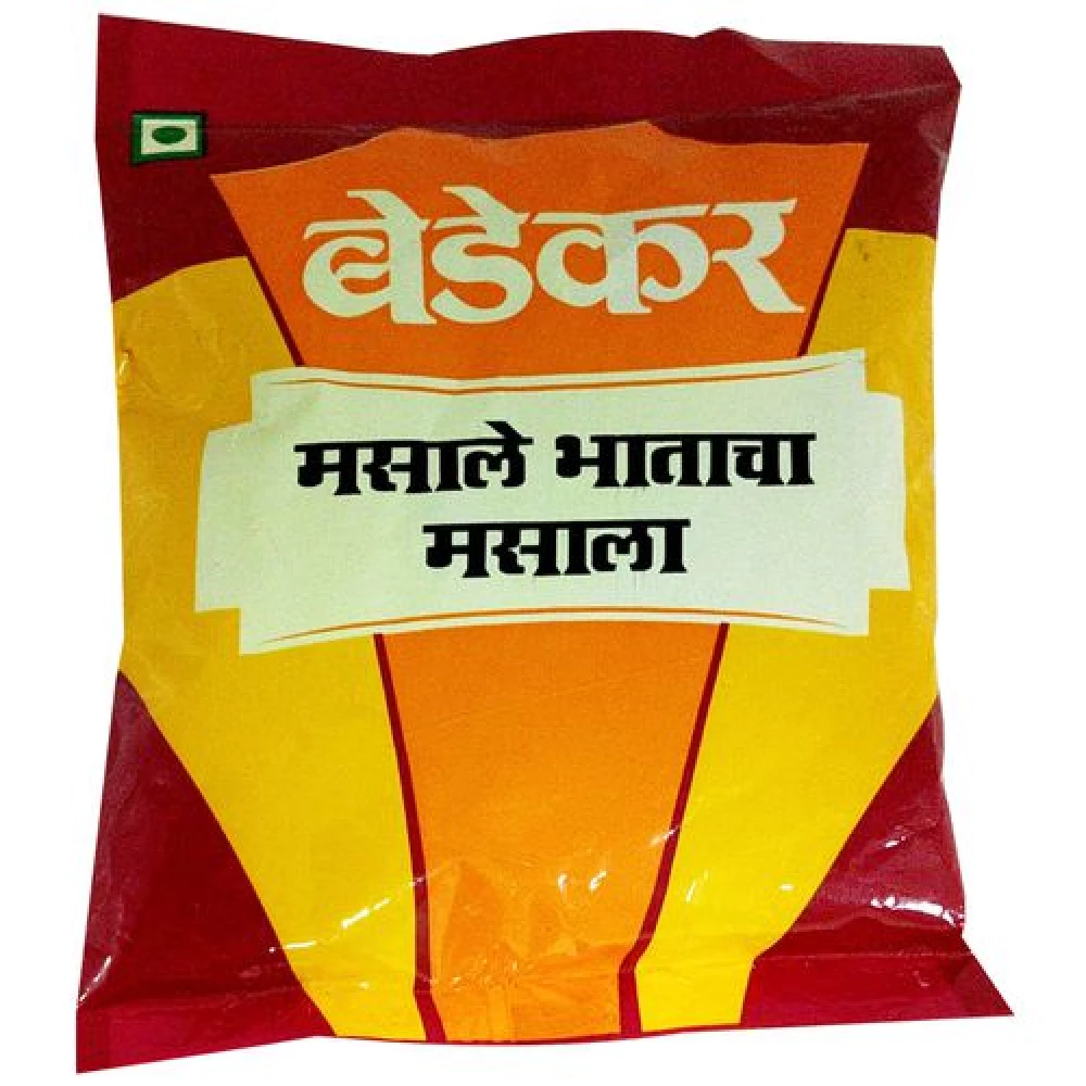 Bedekar Masalebhat Masala front side package-50 gm pouch