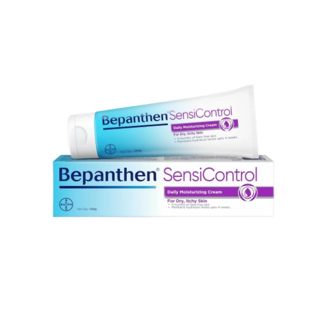 Bepanthen Sensi Control Daily Moisturizing Cream | Sensitive Skin Care | Barrier Restoration Cream Bepanthen Sensi Control Daily Moisturizing Cream | Sensitive Skin Care | Barrier Restoration Cream - 100 gm