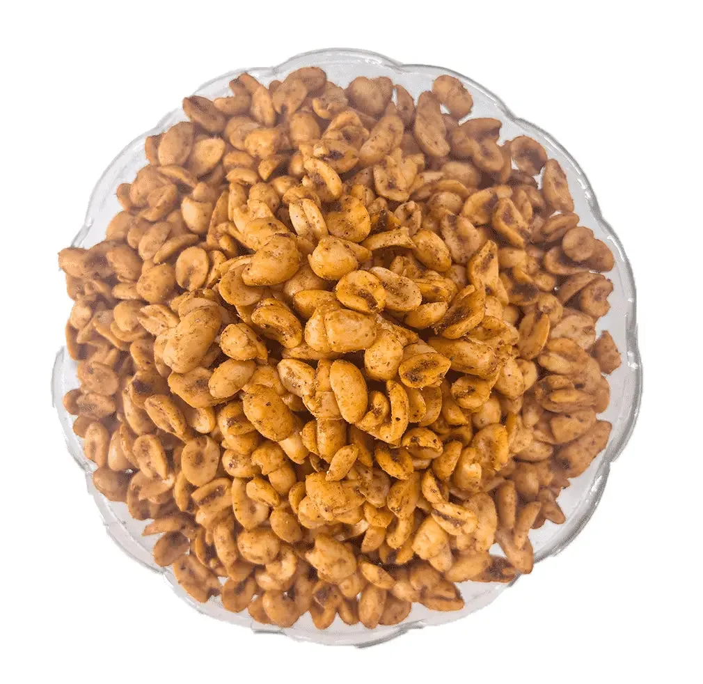 Bhole G Namkeen Red Chilli Dana | Spicy Roasted Peanuts | Surat Farsan