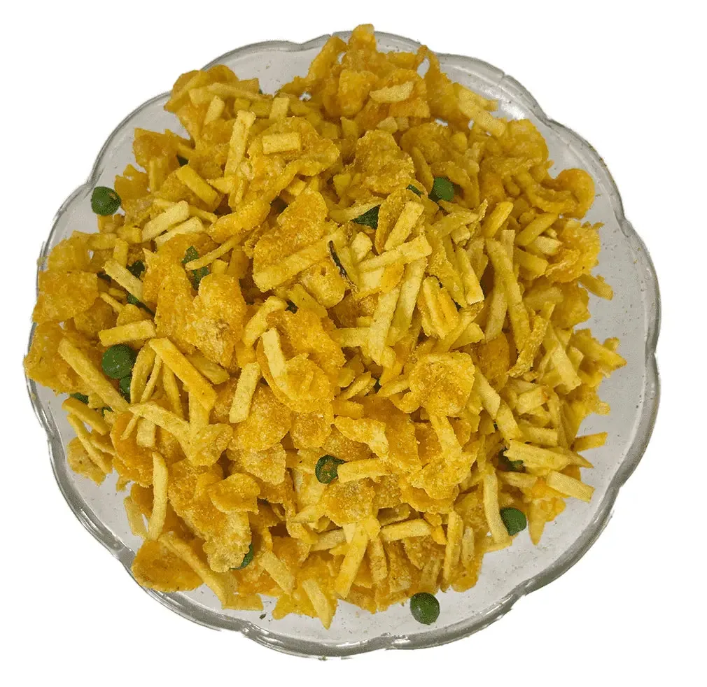Bhole G Namkeen & Wafers Golden Chewdo | Authentic Gujarati Poha Chiwda | Crispy Tea-Time Snack