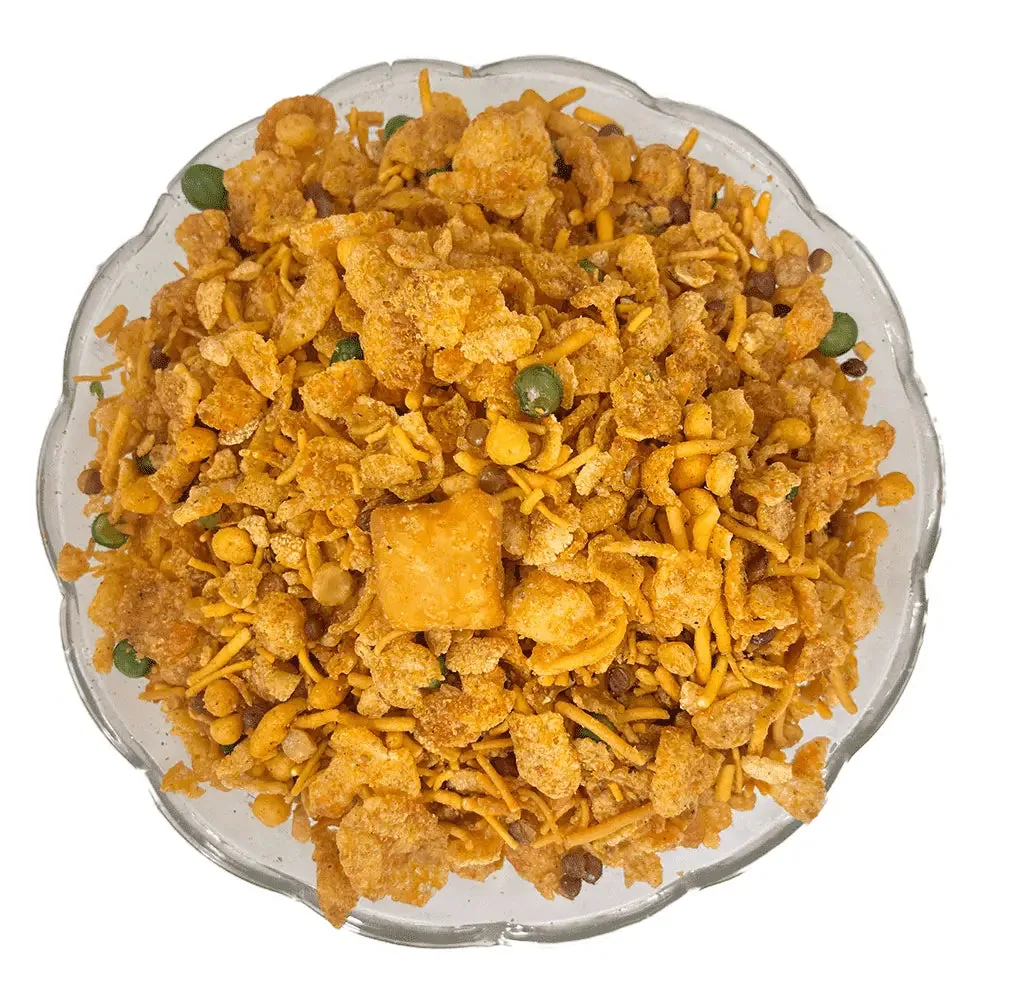 Bhole G Namkeen & Wafers Makai Mix Chewdo | Crispy Cornflakes Namkeen | Traditional Gujarati Snack