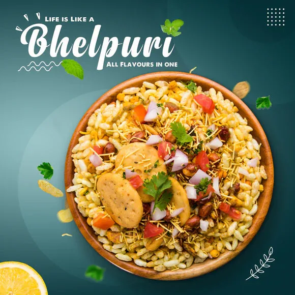 Bikanervala Bikano Bhelpuri | Tangy Indian Street Snack Mix | Crunchy Puffed Rice Namkeen-2
