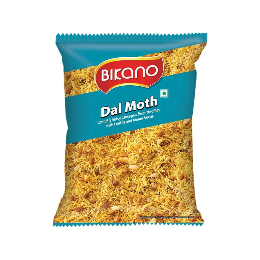 Bikanervala Bikano Dal Moth | Crispy Lentil Namkeen | Savory Indian Snack