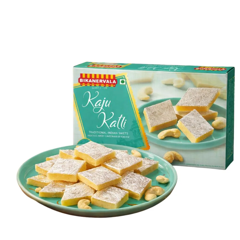 Bikanervala Kaju Katli | Traditional Cashew Fudge | Festive Indian Mithai