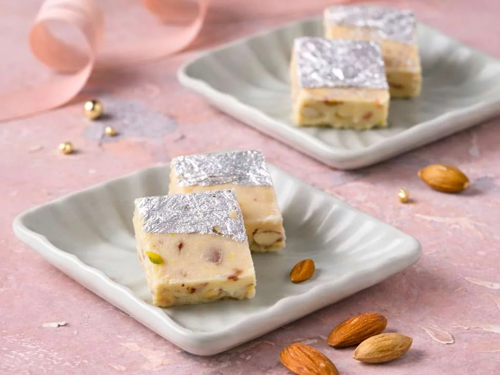 Bikanervala Sweets Badam Lauj | Almond Mithai | Festive Indian Dessert 500 gm