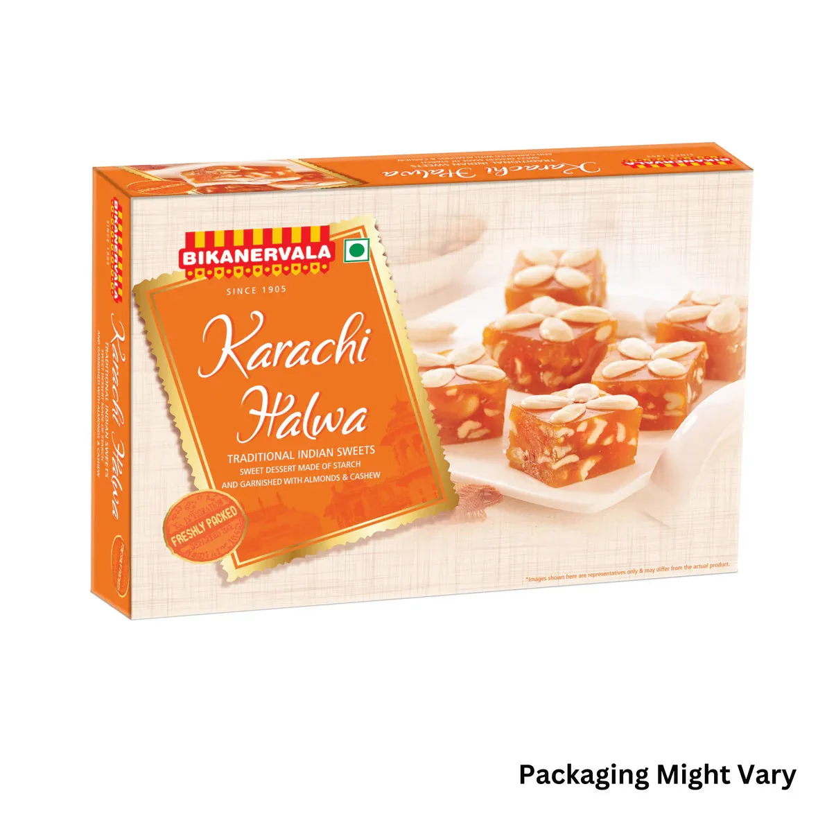 Bikanervala Sweets Karachi Halwa | Authentic Chewy Mithai | Pure Ghee Sweet