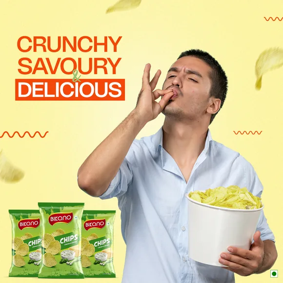 Bikano Chips - Cream Onion-2