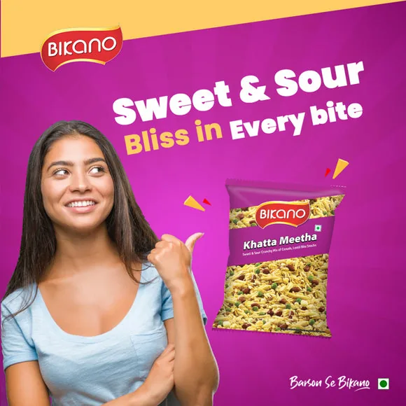 Bikano Khatta Meetha Mixture-4