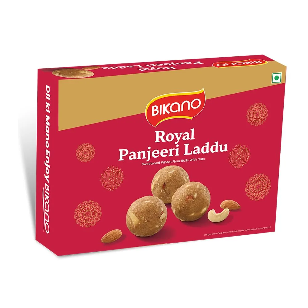 Bikano Panjeeri Laddoo Bikano Panjeeri Laddoo-Pack Size-400 gm