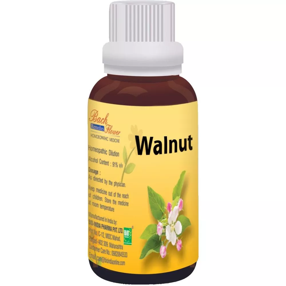 Bio India Homeopathy Bach Flower Walnut Dilution