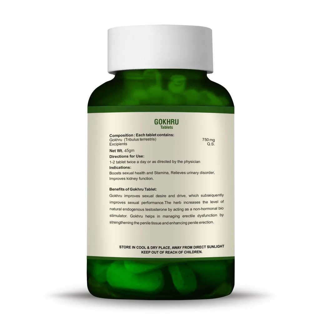 Bio Resurge Life Gokhru Tablets | Ayurvedic Gokshura Supplement | Kidney and Urinary Support-2
