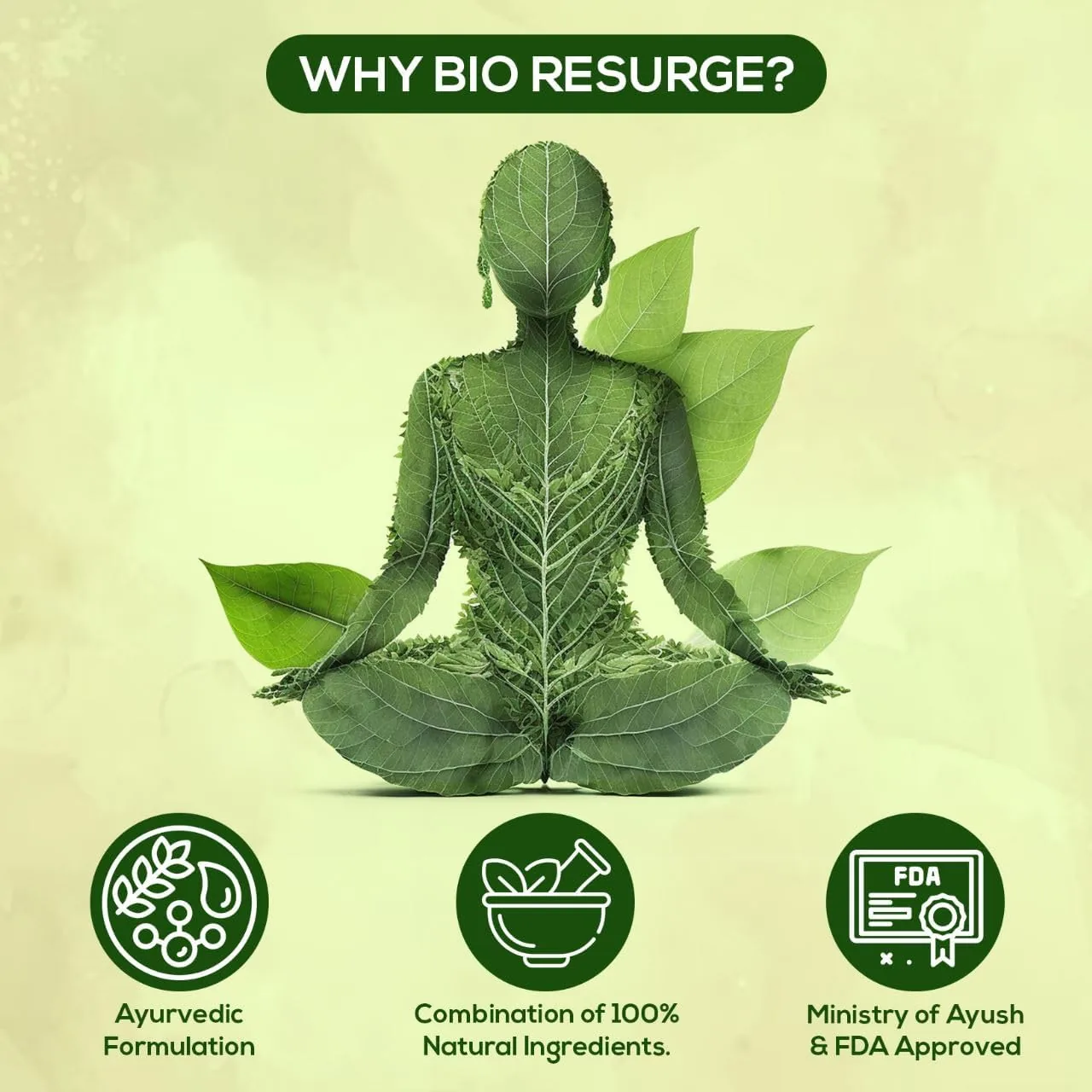 Bio Resurge Life Gokhru Tablets | Ayurvedic Gokshura Supplement | Kidney and Urinary Support-5