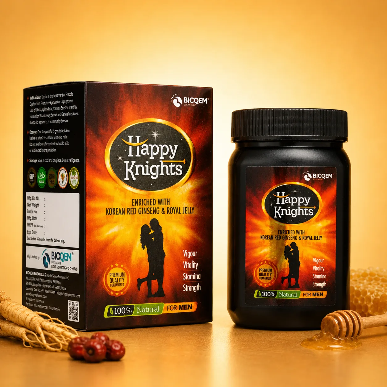Bioqem Pharma Happy Knights | Children's Wellness Supplement | Supports Growth & Immunity