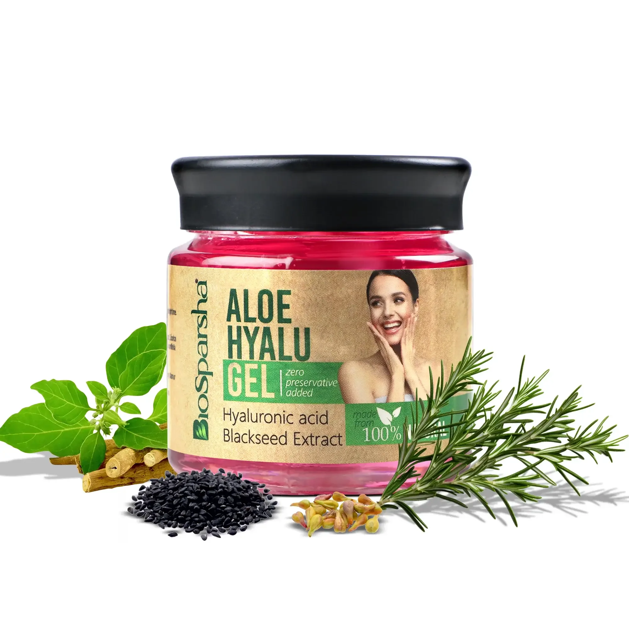 BioSparsha Aloe Hyalu Gel 100g BioSparsha Aloe Hyalu Gel 100g - 100 g