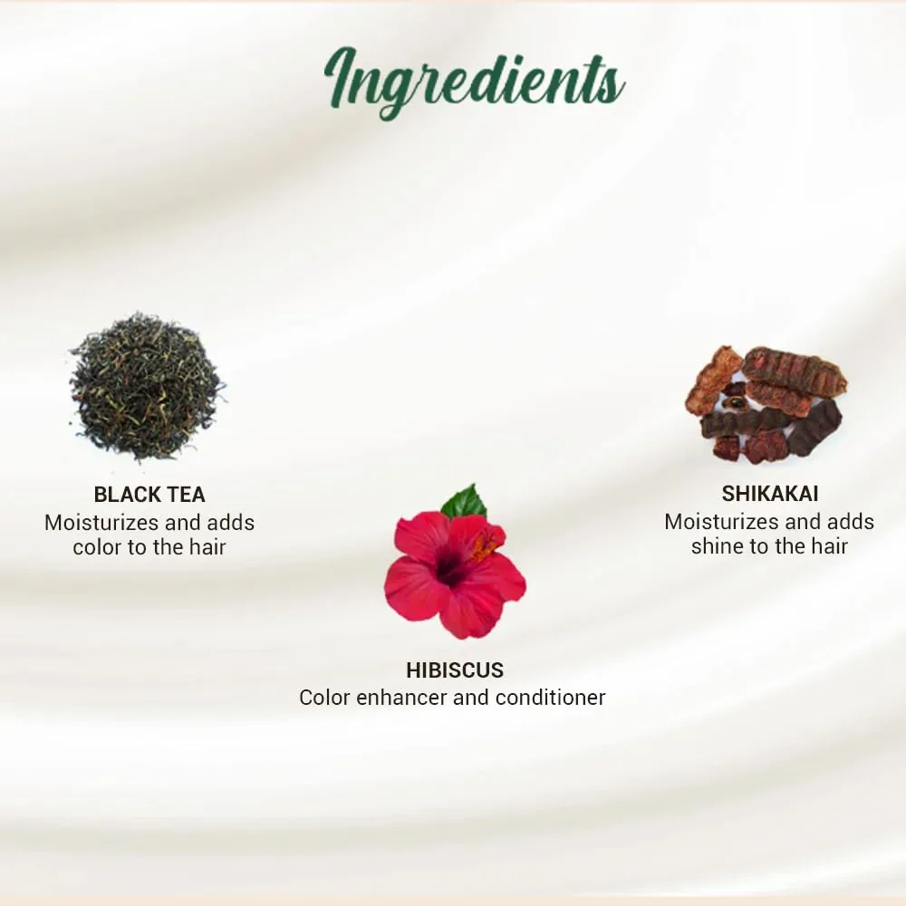 Biotique Herbcolor 3N Darkest Brown | Botanical Hair Color Cream | Natural Shine and Nourishment-5
