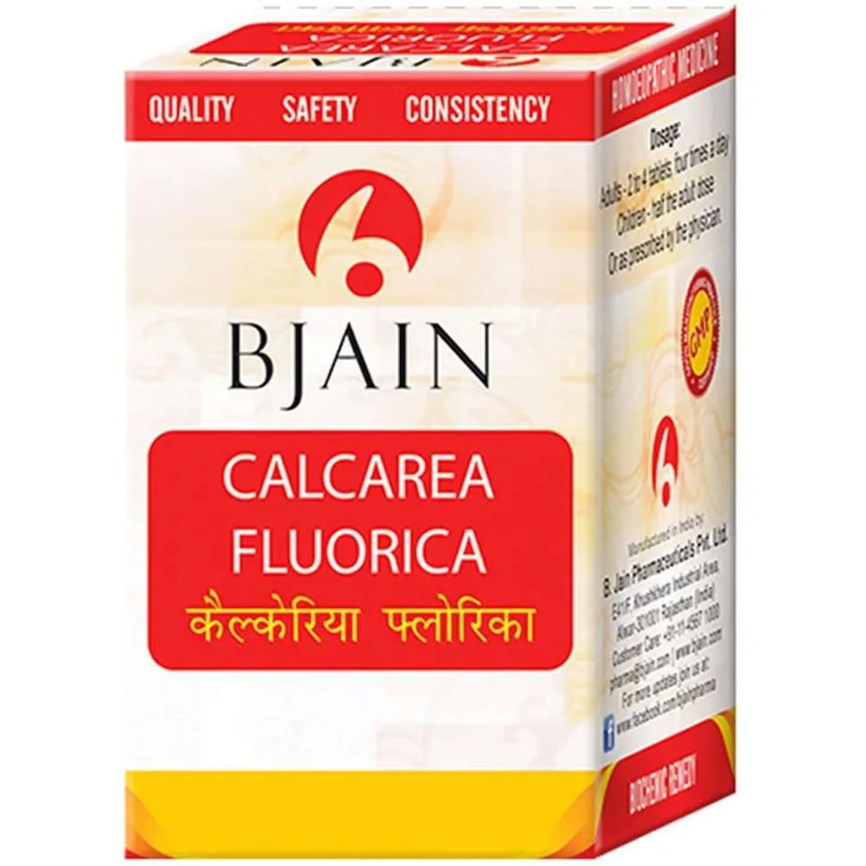 Bjain Homeopathy Calcarea Fluorica Biochemic Tablet