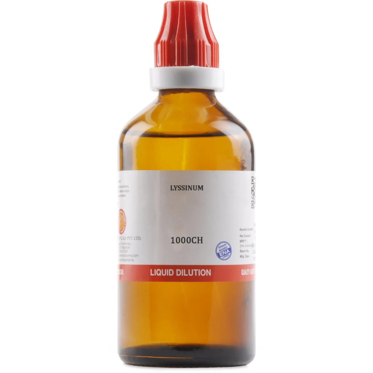 Bjain Homeopathy Lyssinum Dilution | Pure Homeopathic Remedy | Natural Wellness Support-1