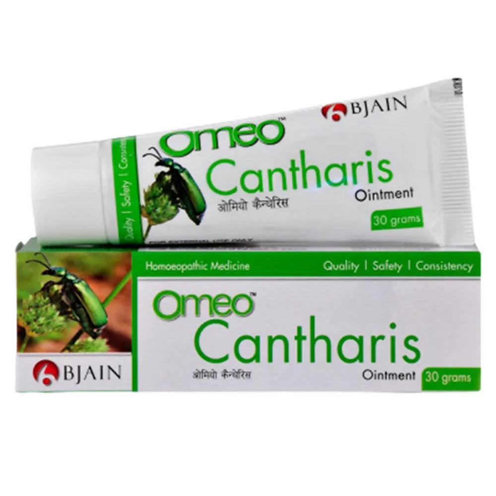 Bjain Homeopathy Omeo Cantharis Ointment | Homeopathic Burn & Blister Care | Soothing Skin Relief-1