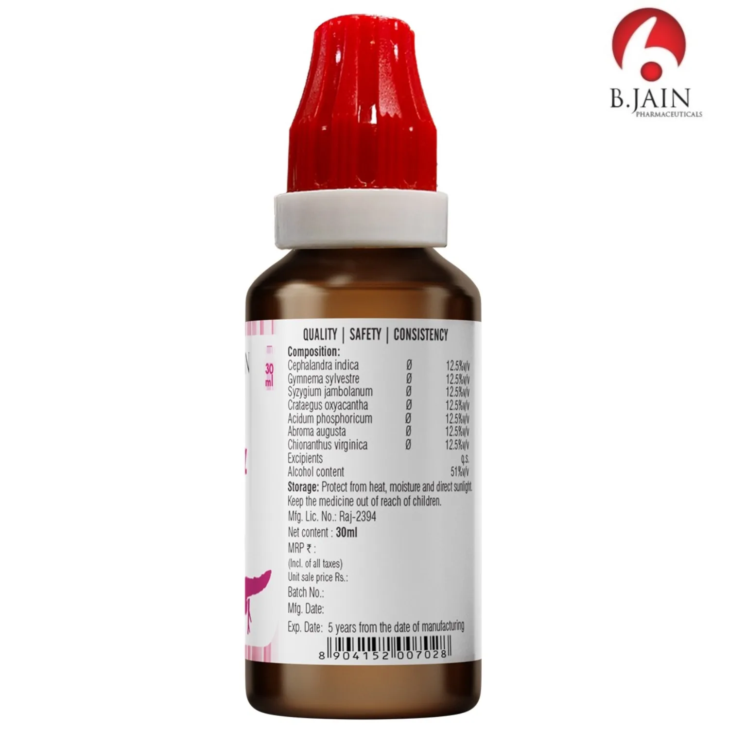 Bjain Homeopathy Omeo Diabetes Drops | Homeopathic Liquid Formulation | Natural Support for Glucose Metabolism-3