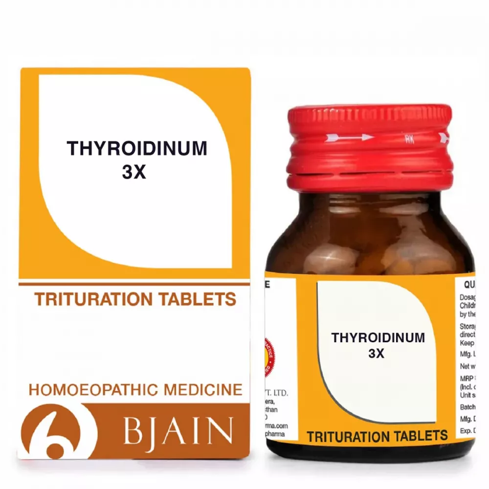 Bjain Homeopathy Thyroidinum Trituration Tablets