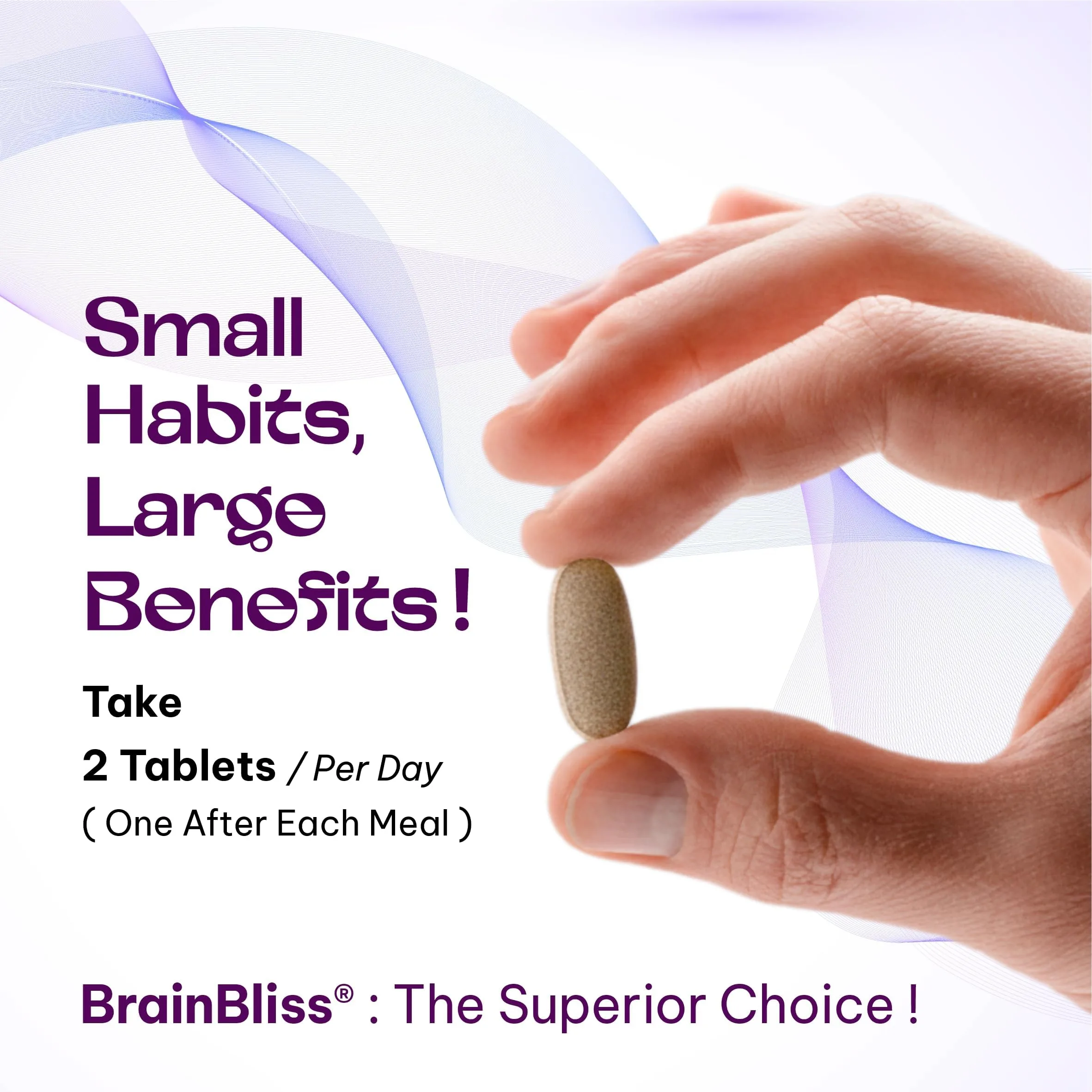 Bliss Welness Brahmi Shankpushpi Ginkgo Biloba Tablets | Natural Brain Booster | Nootropic Supplement for Memory and Focus-7