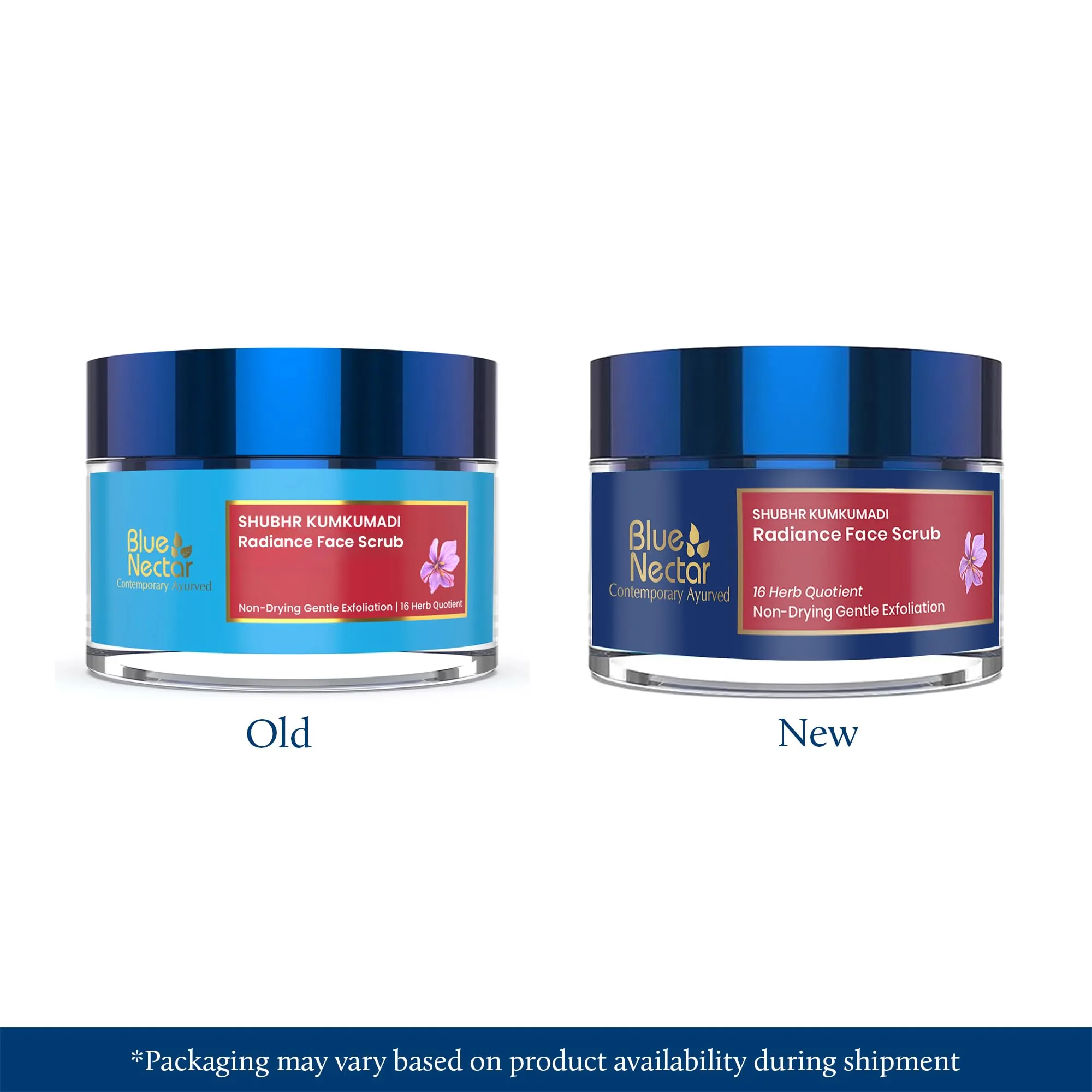 Blue Nectar De-tan Face Scrub for Glowing Skin with Kumkumadi Tailam & AHA | Exfoliating & Brightening-2