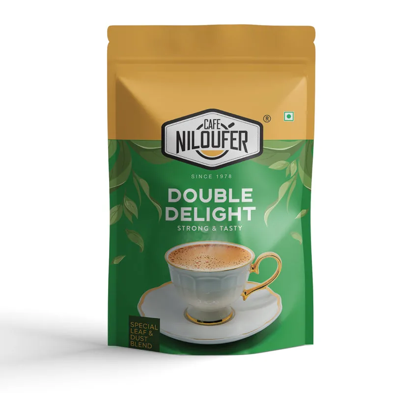 Cafe Niloufer Double Delight Tea Powder | Hyderabadi Dust & Leaf Blend | Strong & Aromatic Chai-3