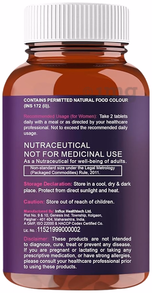 Carbamide Forte PCOS Support Tablets with Myo-Inositol to D-Chiro-Inositol 40:1 | Women's Hormone Balance Supplement | Ovarian Health and Cycle Regularity Support-4