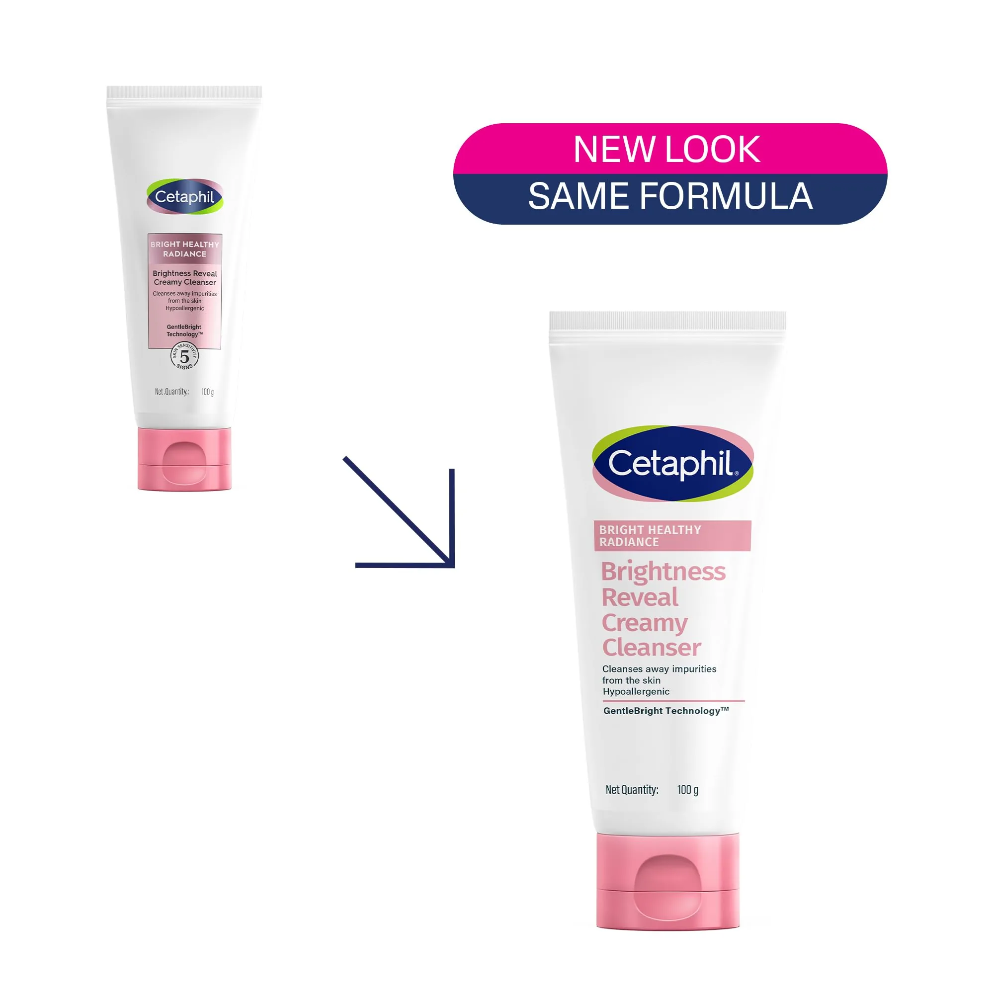 Cetaphil Bright Healthy Radiance Brightness Reveal Creamy Cleanser | Gentle Face Wash | Dullness and Dark Spot Reduction-2